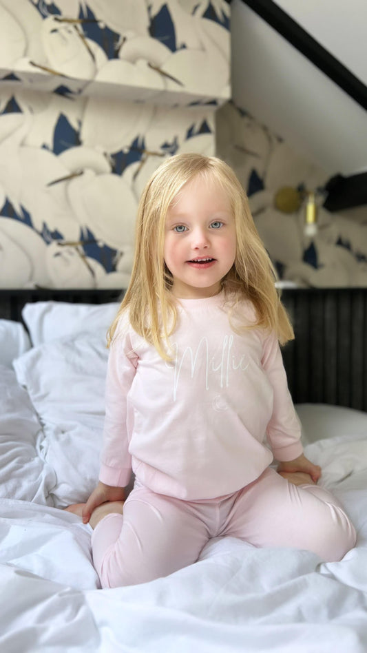 Kinderpyjama | Met naam en icoontje