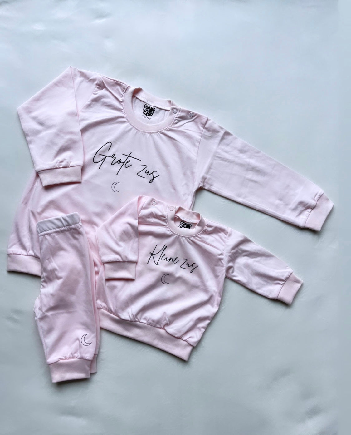 Kinderpyjama grote/kleine broer/zus