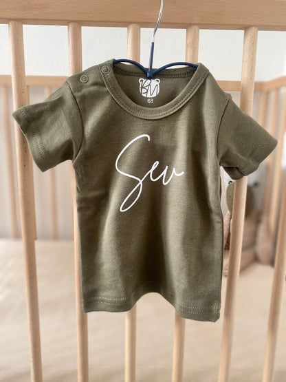 T-shirt met naam