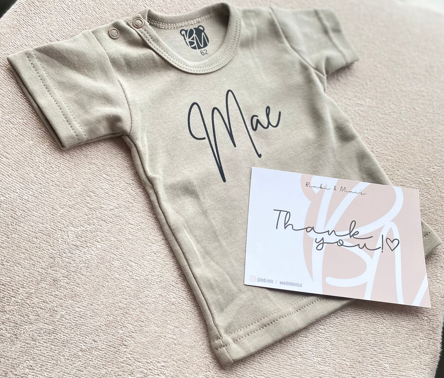 T-shirt met naam