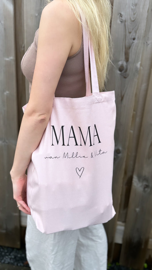 Katoenen tas | mama/ oma/ juf