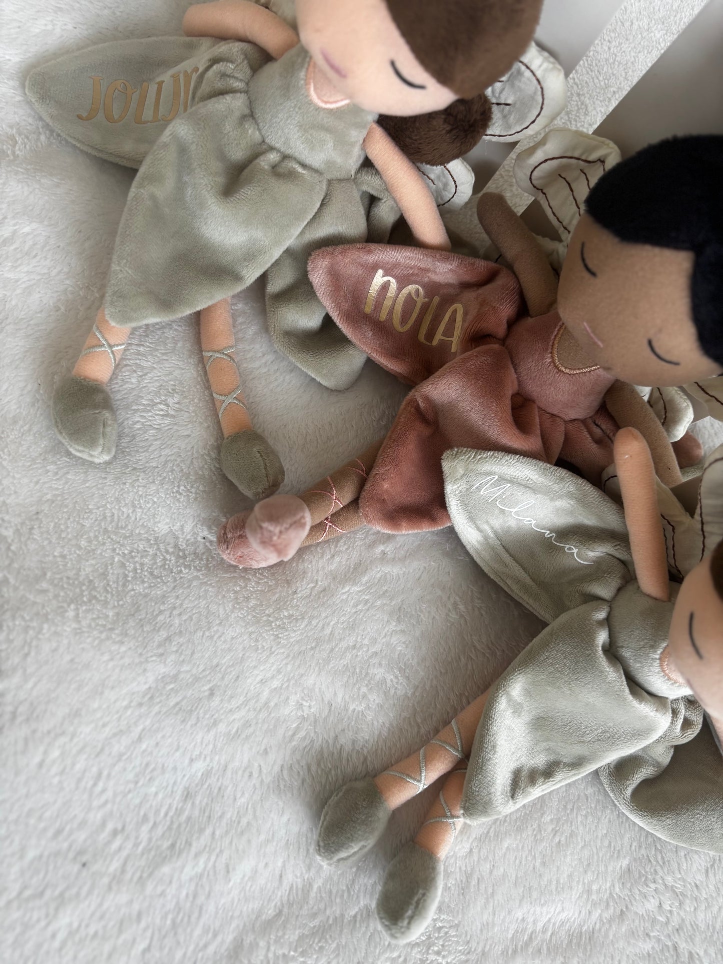 Fairy knuffel Jollein | Met naam