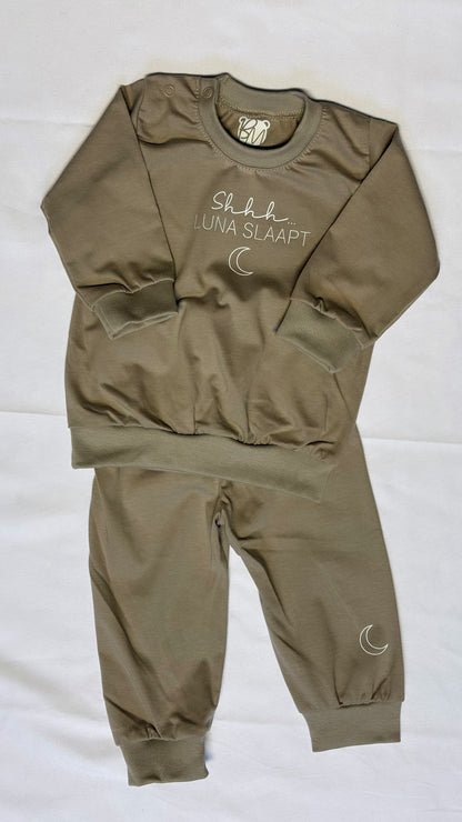 Kinderpyjama | Shhh... (met naam)