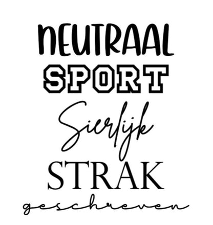 Shirt met naam en initialen