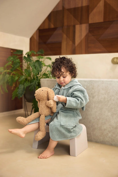Knuffel bunny met naam geborduurd
